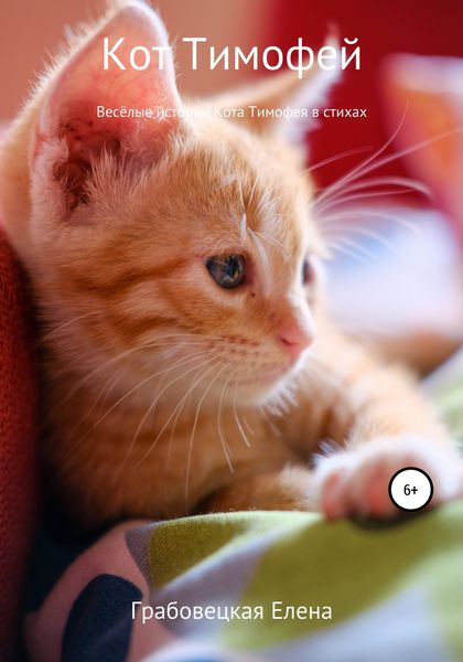 Обложка книги  «Кот Тимофей – стихи для детей»