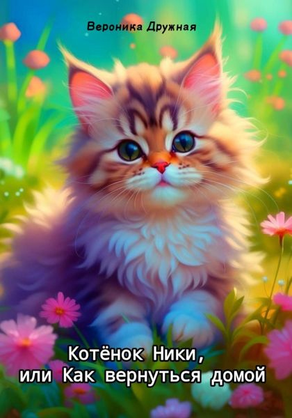 Обложка книги  «Котёнок Ники, или Как вернуться домой»