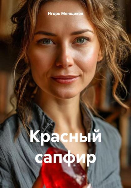 Обложка книги  «Красный сапфир»