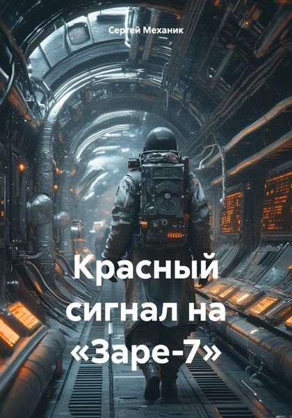 Обложка книги  «Красный сигнал на «Заре-7»»