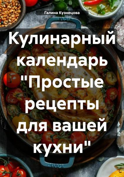 Обложка книги  «Кулинарный календарь «Простые рецепты для вашей кухни»»
