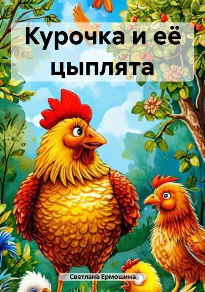Обложка книги  «Курочка и её цыплята»