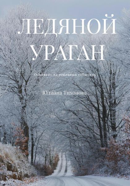 Обложка книги  «Ледяной ураган»