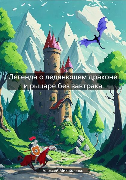 Обложка книги  «Легенда о ледянющем драконе и рыцаре без завтрака»