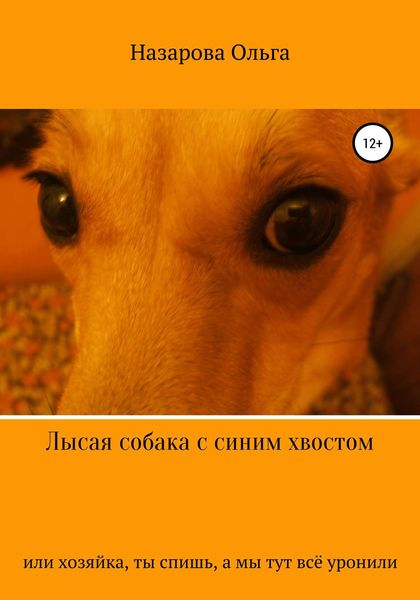 Обложка книги  «Лысая собака с синим хвостом, или хозяйка, ты спишь, а мы тут всё уронили!»