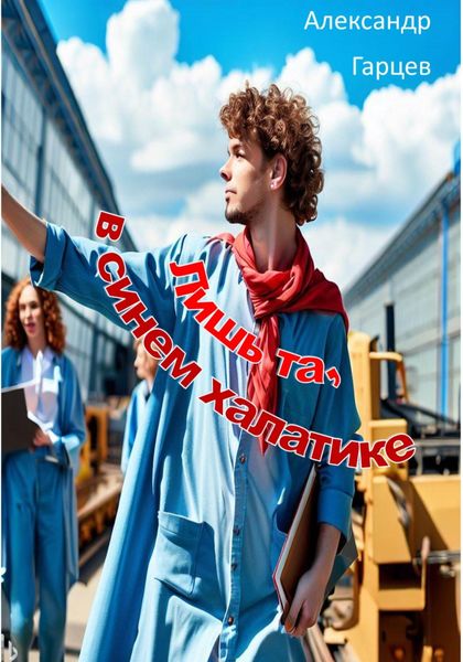 Обложка книги  «Лишь та, в синем халатике…»