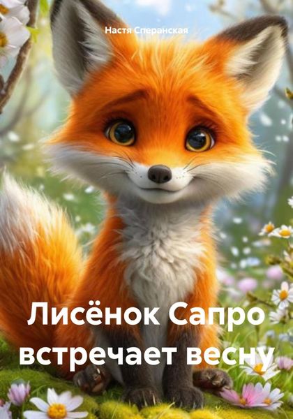 Обложка книги  «Лисёнок Сапро встречает весну»