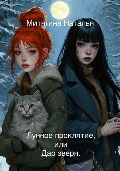 Обложка книги  «Лунное проклятие, или Дар зверя»
