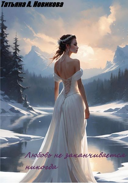 Обложка книги  «Любовь не заканчивается никогда»