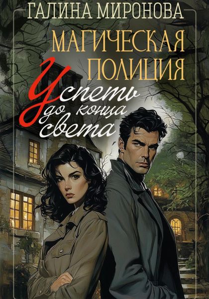 Обложка книги  «Магическая полиция. Успеть до конца света»