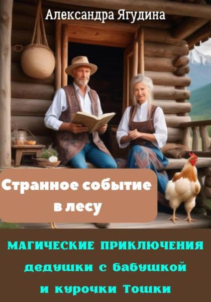 Обложка книги  «Магические приключения дедушки с бабушкой и курочки Тошки. Странное событие в лесу»