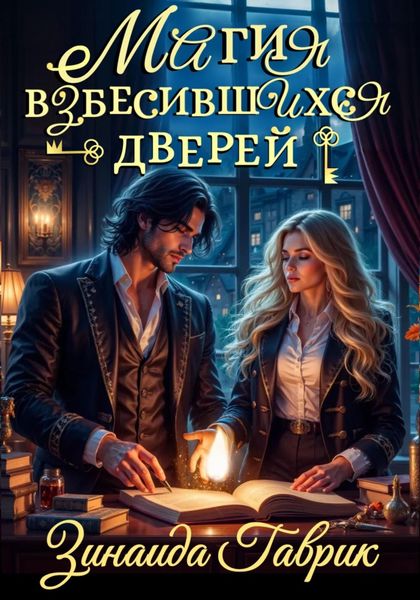 Обложка книги  «Магия взбесившихся дверей»