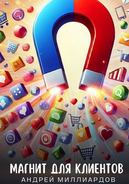 Обложка книги  «Магнит для клиентов»