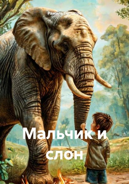 Обложка книги  «Мальчик и слон»