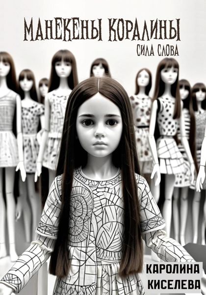 Обложка книги  «Манекены Коралины. Сила слова»
