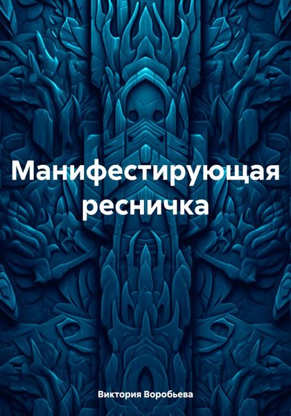 Обложка книги  «Манифестирующая ресничка»