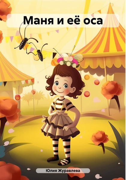 Обложка книги  «Маня и её оса»