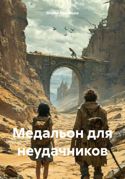 Обложка книги  «Медальон для неудачников»