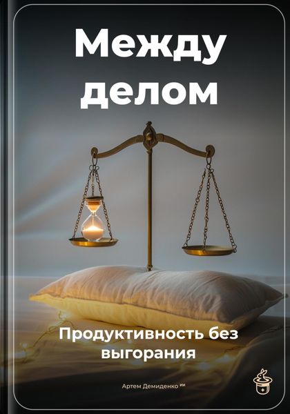 Обложка книги «Между делом: Продуктивность без выгорания»