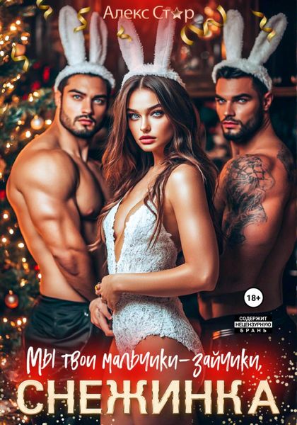 Обложка книги  «Мы твои мальчики-зайчики, Снежинка»