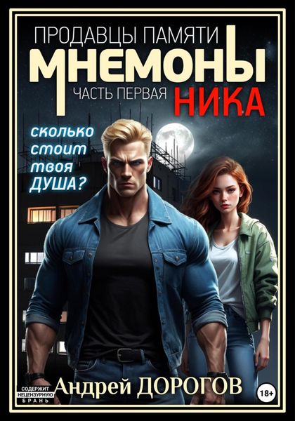 Обложка книги  «Мнемоны. Продавцы памяти. Часть первая. Ника»
