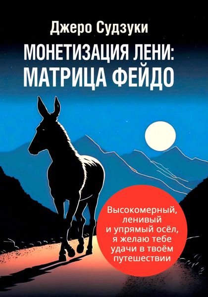 Обложка книги  «Монетизация лени: Матрица Фейдо»
