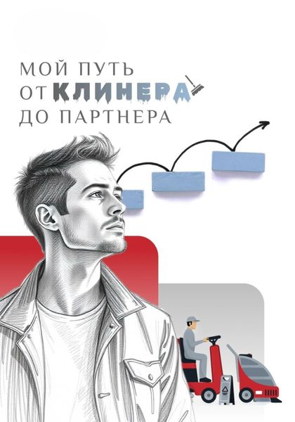 Обложка книги  «МОЙ ПУТЬ: от клинера до партнера»