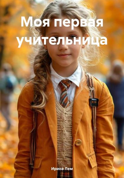 Обложка книги  «Моя первая учительница»