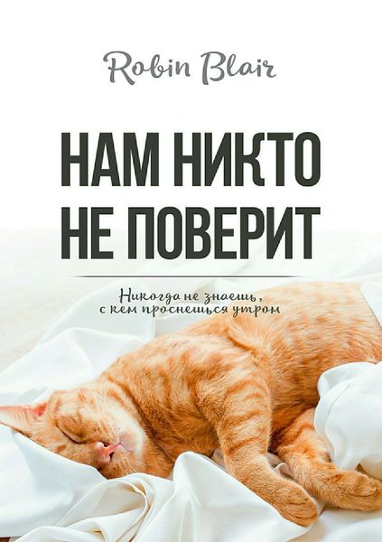 Обложка книги  «Нам никто не поверит»