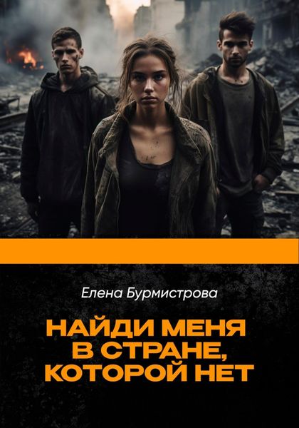 Обложка книги  «Найди меня в стране, которой нет»