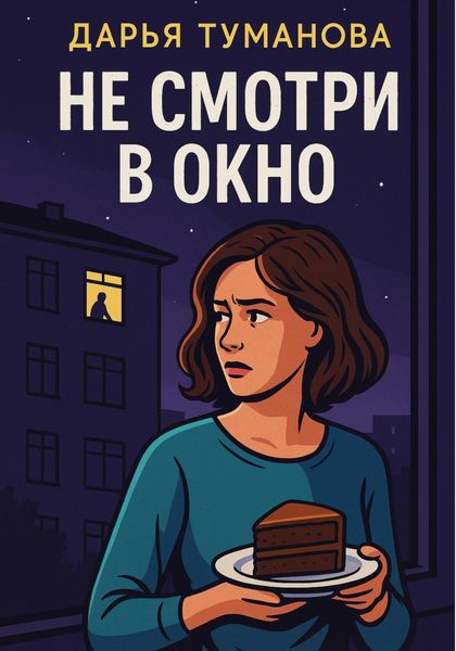 Обложка книги  «Не смотри в окно»