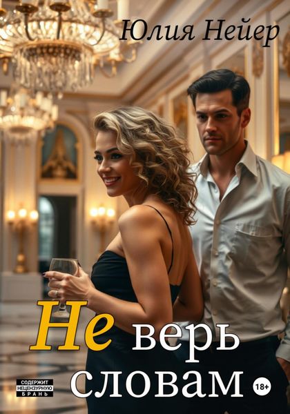 Обложка книги  «Не верь словам»