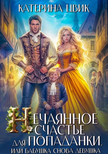 Обложка книги  «Нечаянное счастье для попаданки, или Бабушка снова девушка»