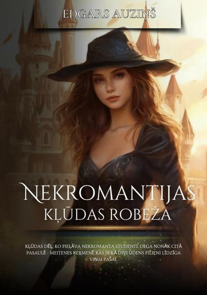 Обложка книги  «Nekromantijas kļūdas robeža»