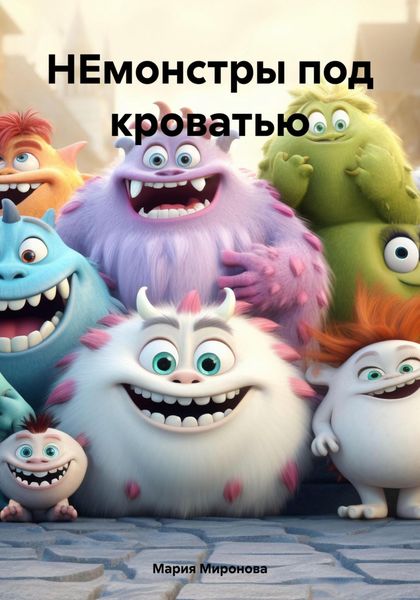 Обложка книги  «НЕмонстры под кроватью»