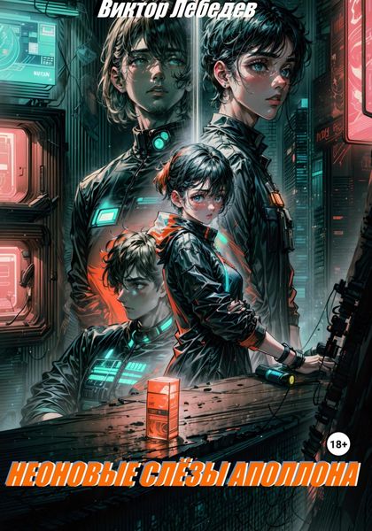 Обложка книги  «Неоновые слёзы Аполлона»