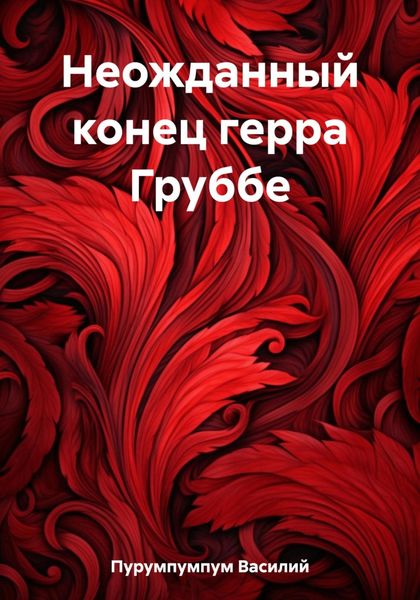 Обложка книги  «Неожданный конец герра Груббе»