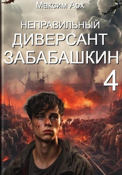 Обложка книги  «Неправильный диверсант Забабашкин»