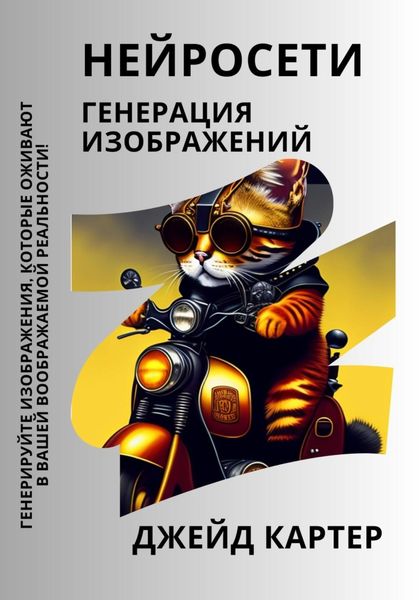 Обложка книги  «Нейросети. Генерация изображений»