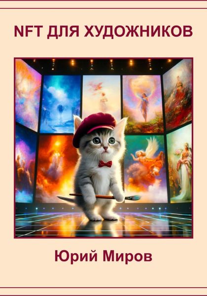 Обложка книги  «NFT для художников»