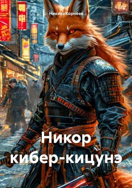Обложка книги  «Никор кибер-кицунэ»
