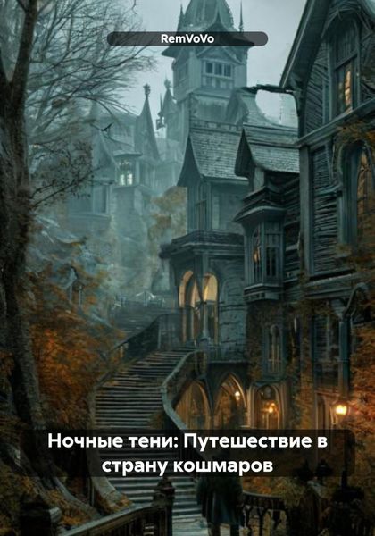 Обложка книги  «Ночные тени: Путешествие в страну кошмаров»