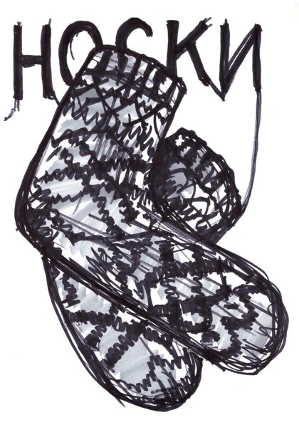 Обложка книги  «Носки»