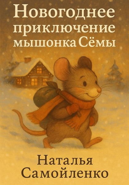 Обложка книги  «Новогоднее приключение мышонка Сёмы»