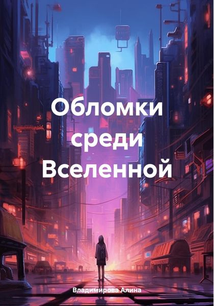 Обложка книги  «Обломки среди Вселенной»
