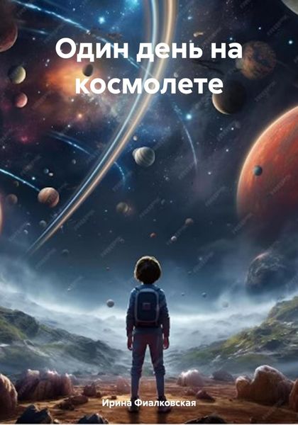Обложка книги  «Один день на космолете»