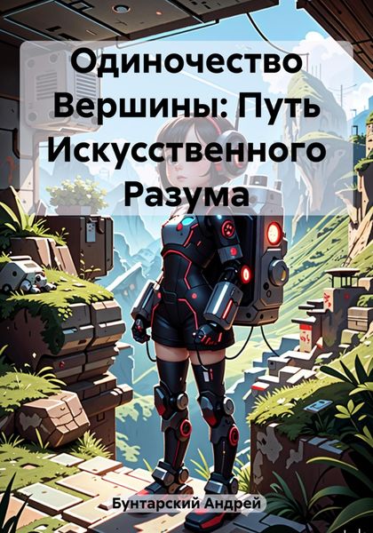 Обложка книги  «Одиночество Вершины: Путь Искусственного Разума»