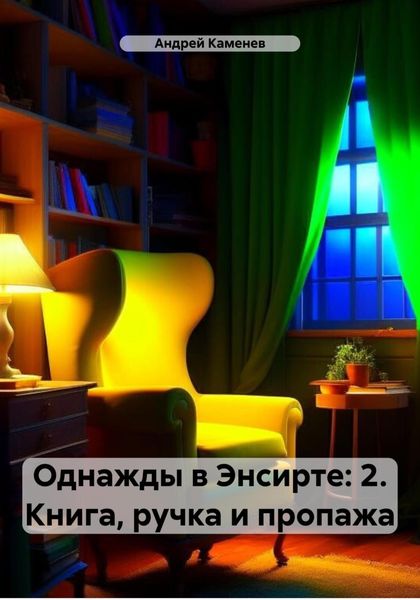 Обложка книги «Однажды в Энсирте: 2. Книга, ручка и пропажа»