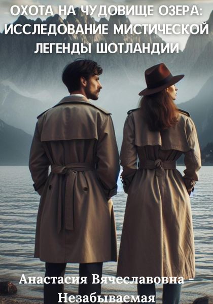 Обложка книги  «Охота на чудовище озера: Исследование мистической легенды Шотландии»