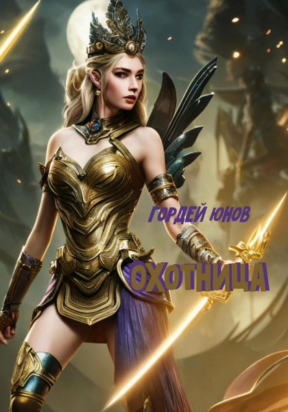 Обложка книги  «Охотница»